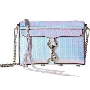 Rebecca Minkoff Mini M.A.C. in Opal Iridescent